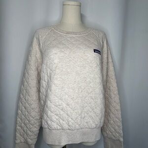Patagonia Off-White Quilted Pullover